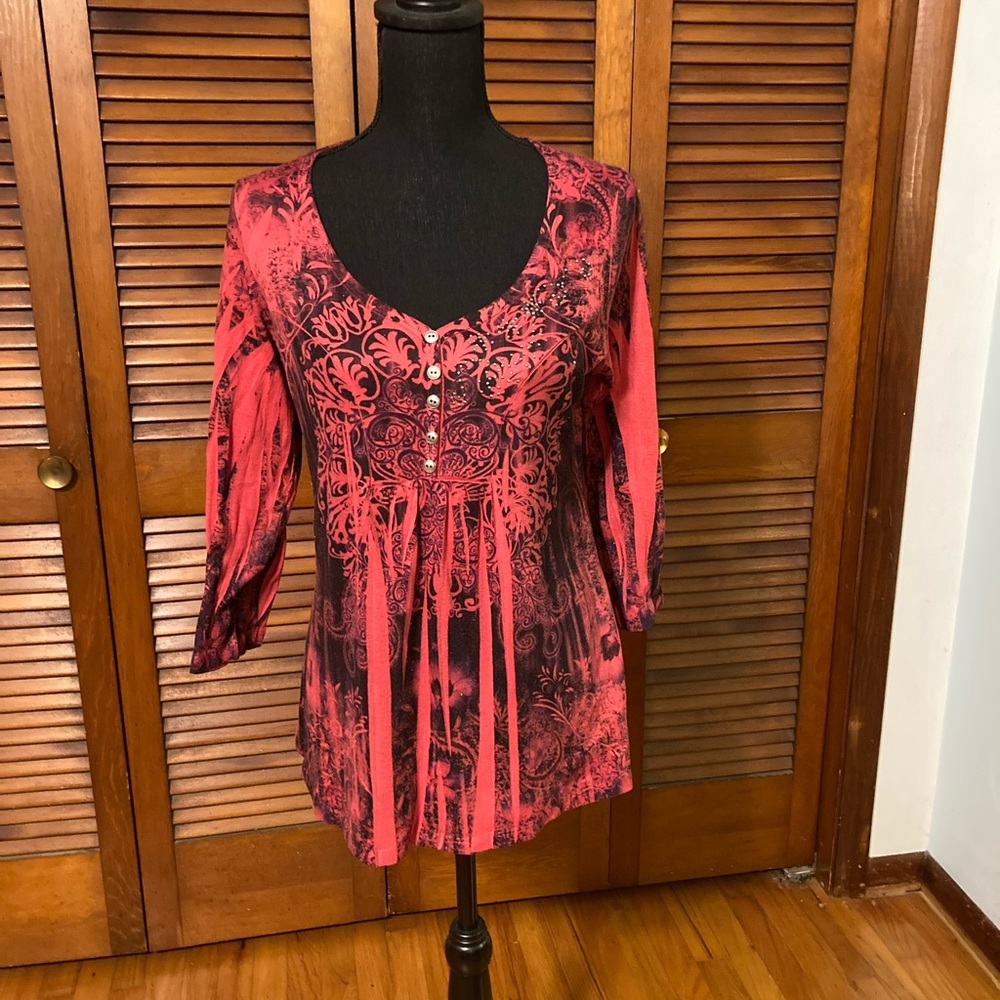 Boho type tunic top